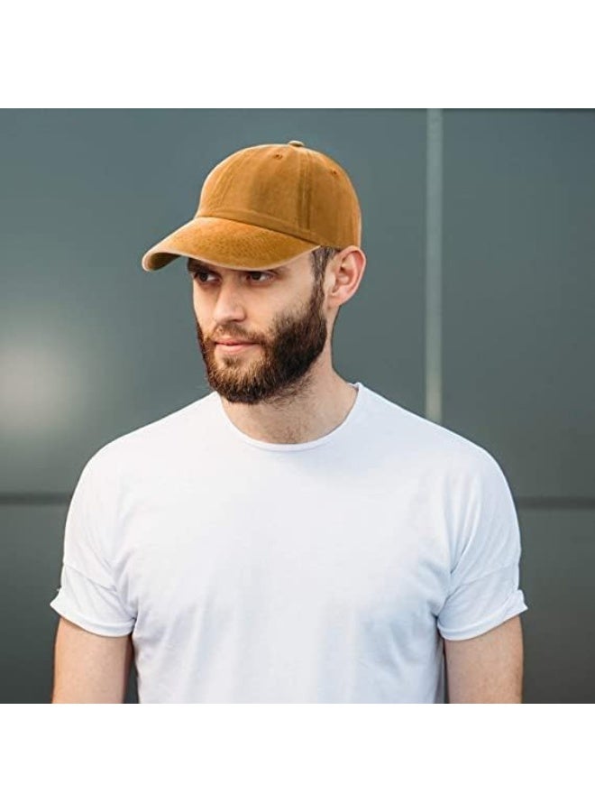 5 Pcs Unisex Baseball Cap, Cotton Vintage Washed Distressed Baseball Cap, Low Profile Unstructured Baseball Hat, Adjustable Dad Golf Hat for Men Women - Image 5
