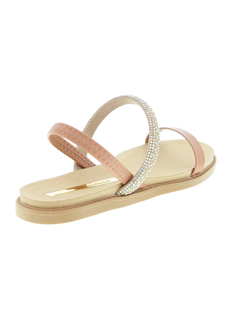 موليكا صنادل مسطحة للنساء - صنادل مسطحة أنيقة ونعال مسطحة مريحة للسيدات - Image 3