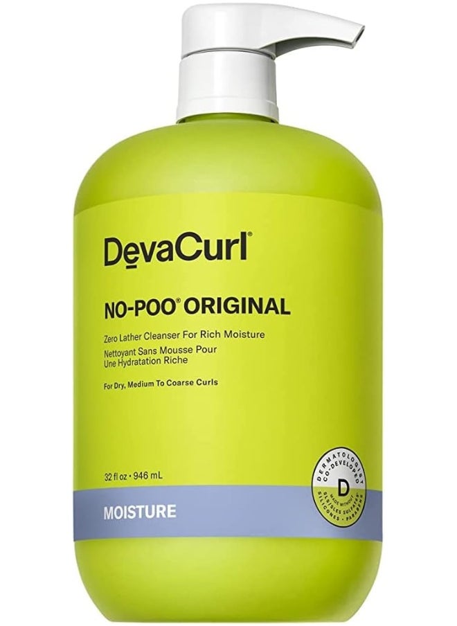 DevaCurl DevaCurl No-Poo Original Zero Lather Cleanser For Rich Moisture  - Image 1