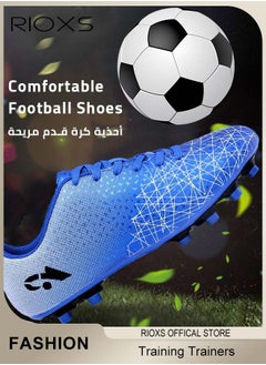 ريوكس أحذية كرة القدم للرجال، وأحذية المسامير المحترفة، وأحذية التدريب على المسابقات للرجال، وأحذية التزلج على التزلج، وأحذية رياضية، ومدربين رياضيين خفيفة الوزن في الهواء الطلق للمراهقين والبالغين، وأحذية لرياضة كرة القدم  - Image 2