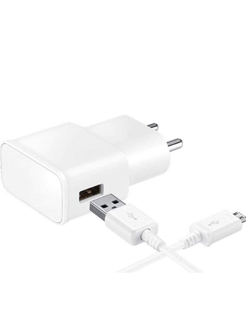 ELTRAZONE for Samsung Fast Charger/Adaptive 2.4Amp Fast Charger with Micro USB Data Cable Compatible with Galaxy S6/S6edge/A6/A8/A10/J6/J7/J7 /J8/M10 NI78 - Image 2
