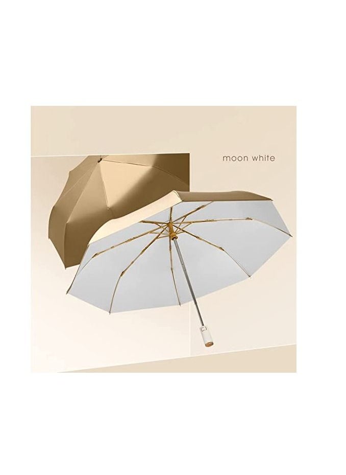 SYOSI - Folding Umbrellas Travel Automatic Large Rain Folding Compact Windproof Umbrella Portable Fast Drying with One Button Auto Open and Close Sun Rain Lightweight Portable Backpack Necessary - Image 1