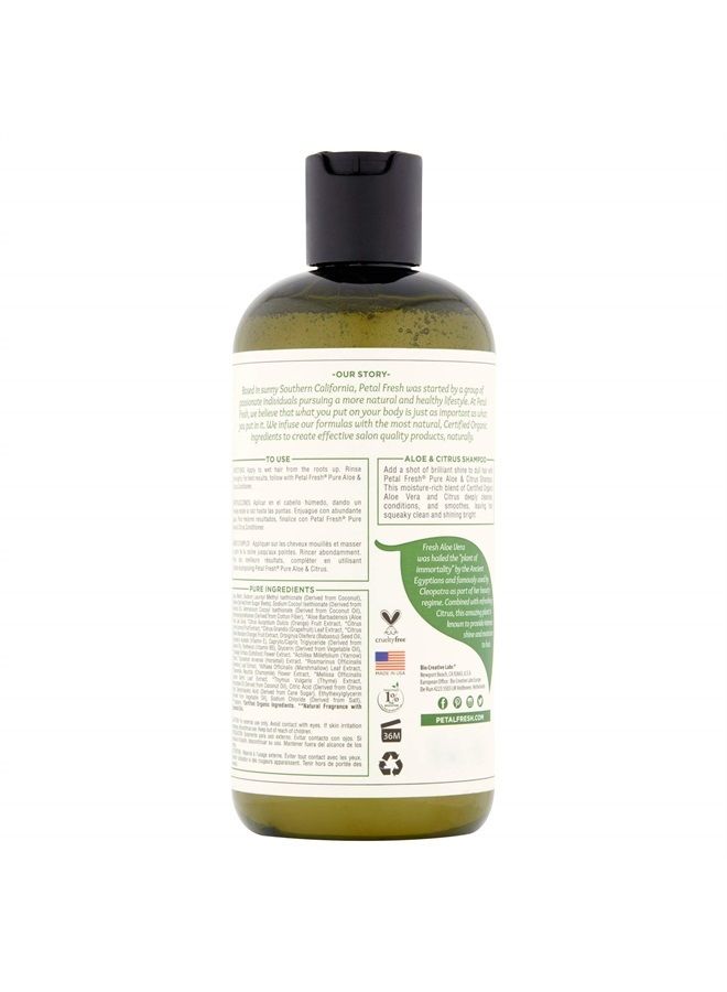 Petal fresh Bio Creative Lab Petal Fresh Shampoo, Aloe and Citrus, 16 Ounce  - Image 2