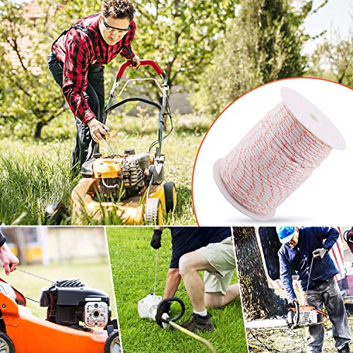 Mtanlo Recoil Starter Rope Pull Cord 4.5mm 100-Meter for Stihl Husqvarna Echo Poulan Homelite McCulloch Sears Craftsman Trimmer Edger Brush Cutter Lawn Mower Chainsaw - Image 3