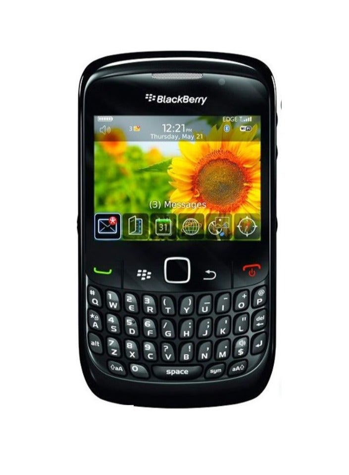 بلاك بيري كيرف 8520 هاتف ذكي 256 ميجابايت أسود - Image 1