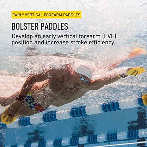 FINIS Bolster Swim Paddles Stroke Technique Trainer for Competitive Fitness Swimming Builds Strength All Swim Strokes - Image 3