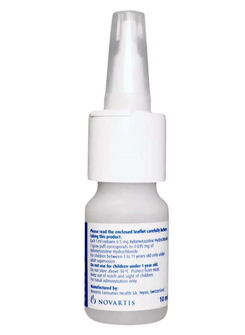 OTRIVIN 0.05% Metered Dose Nasal Spray 10 Ml - Image 3