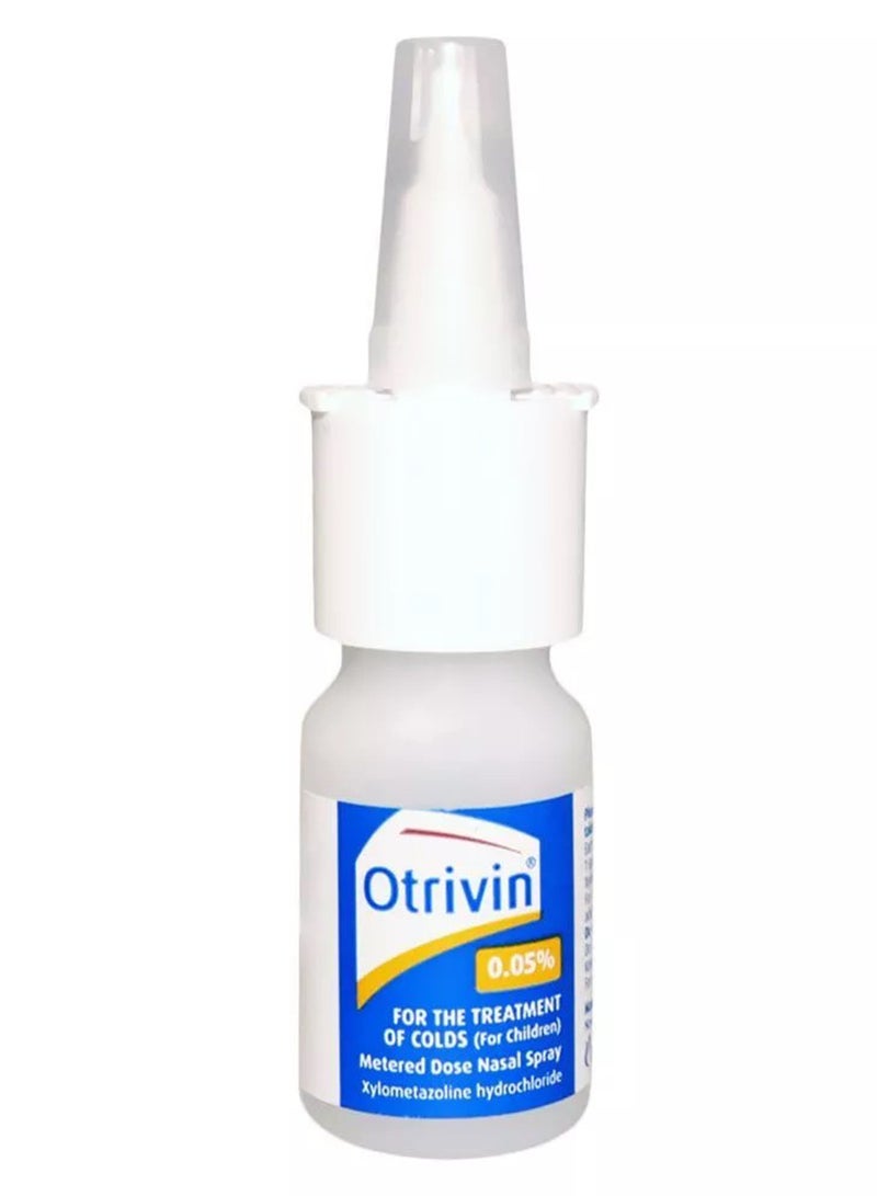OTRIVIN 0.05% Metered Dose Nasal Spray 10 Ml - Image 2