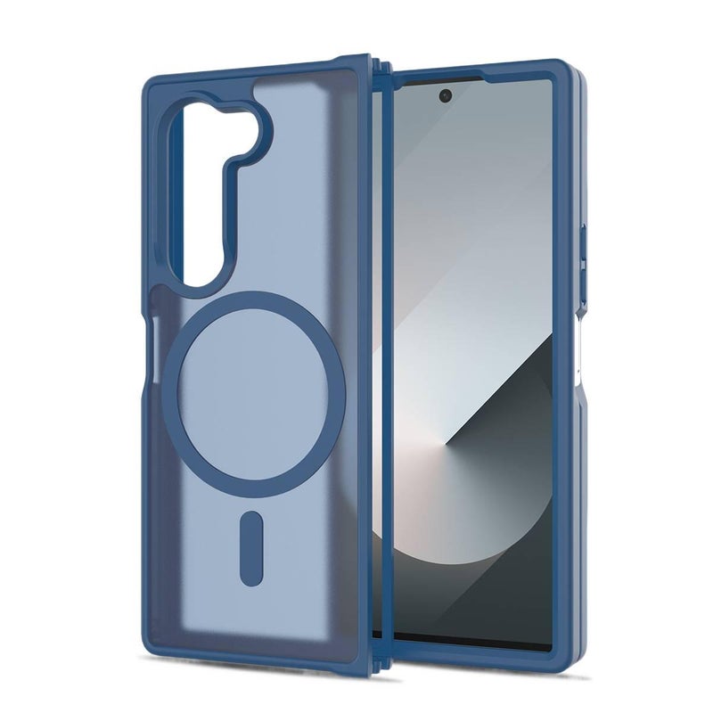 MagSafe Case | Pink | TPU | Skin-friendly Texture | Strong Magnetic | Shockproof Cover for Samsung Galaxy Z Fold 7 - Image 2