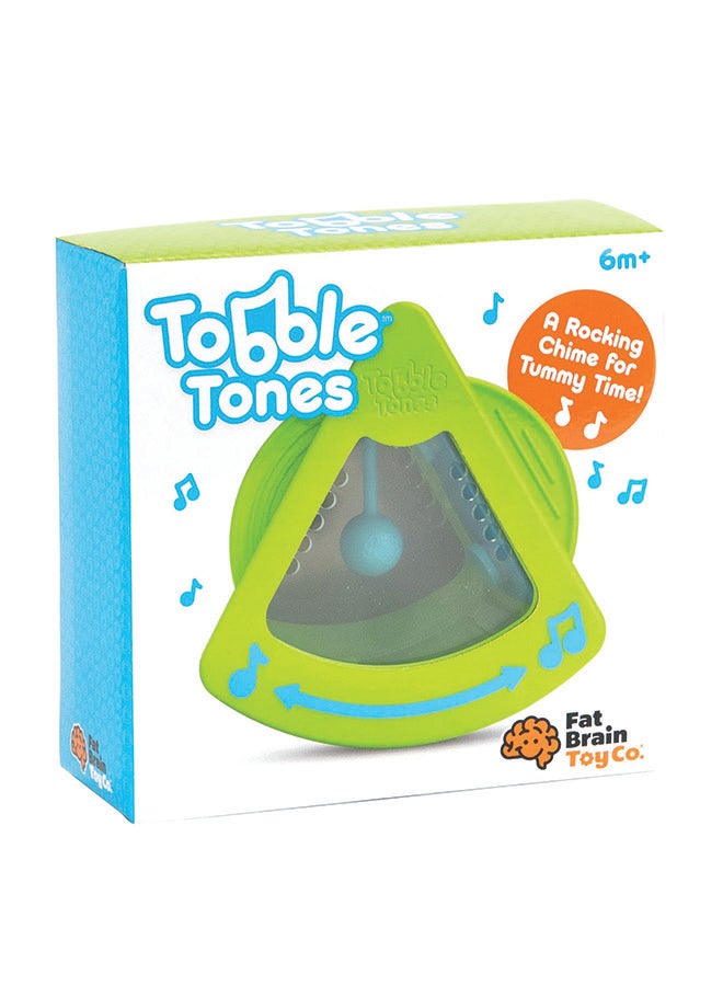 Fat Brain Toys Fat Brain Toys Tobble Tones - Musical Tummy Time Sensory Toy, Babies 6 mos+ - Image 4