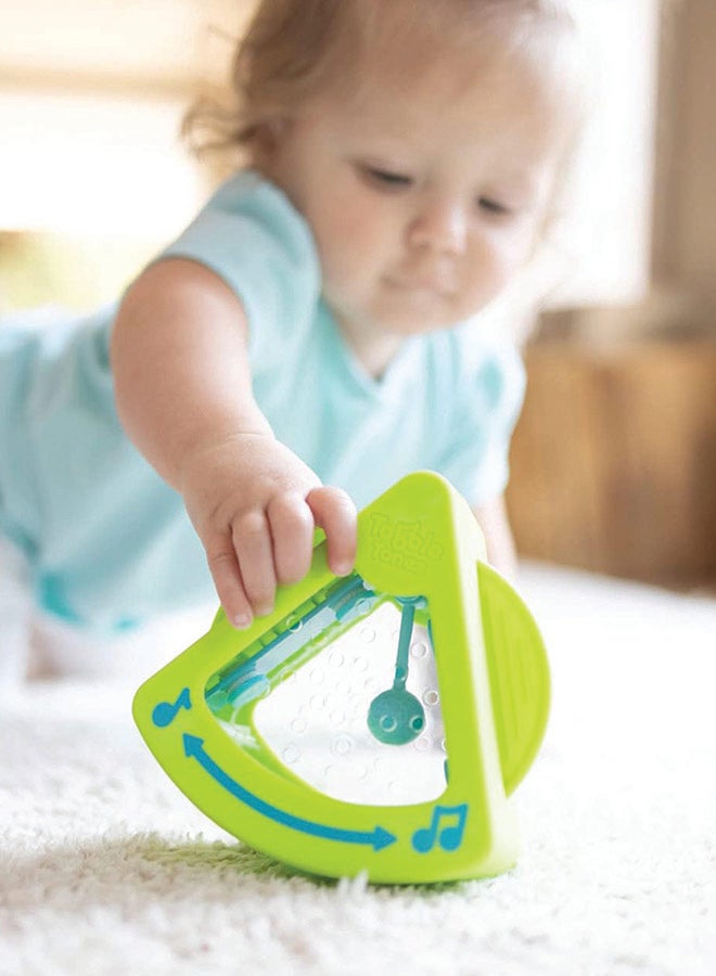 Fat Brain Toys Fat Brain Toys Tobble Tones - Musical Tummy Time Sensory Toy, Babies 6 mos+ - Image 2