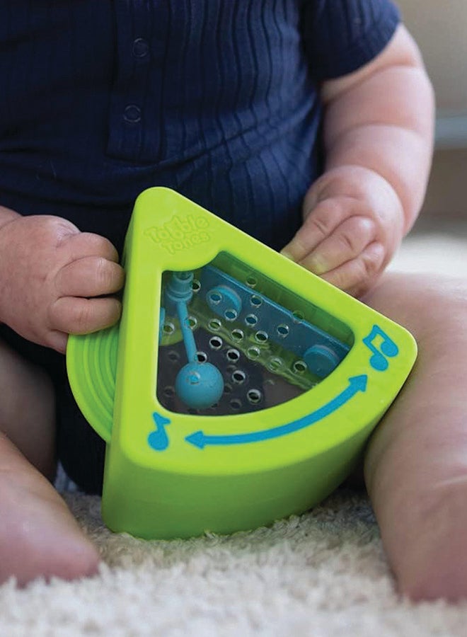 Fat Brain Toys Fat Brain Toys Tobble Tones - Musical Tummy Time Sensory Toy, Babies 6 mos+ - Image 3