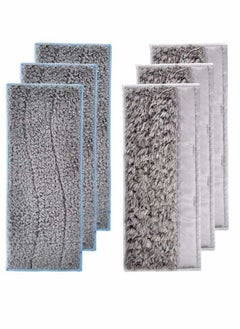 Excefore Mopping Pads, Washable and Reusable Mopping Pads for iRobot Braava Jet m6 6110 Wi-Fi Connected Robot Mop 6 Pack 3 Wet Pads and 3 Dry Pads  - Image 1