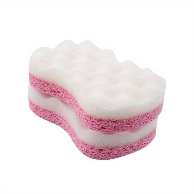 Random Color Comfortable Bath Sponge Body Scrubber Exfoliating Shower Ball - Image 2