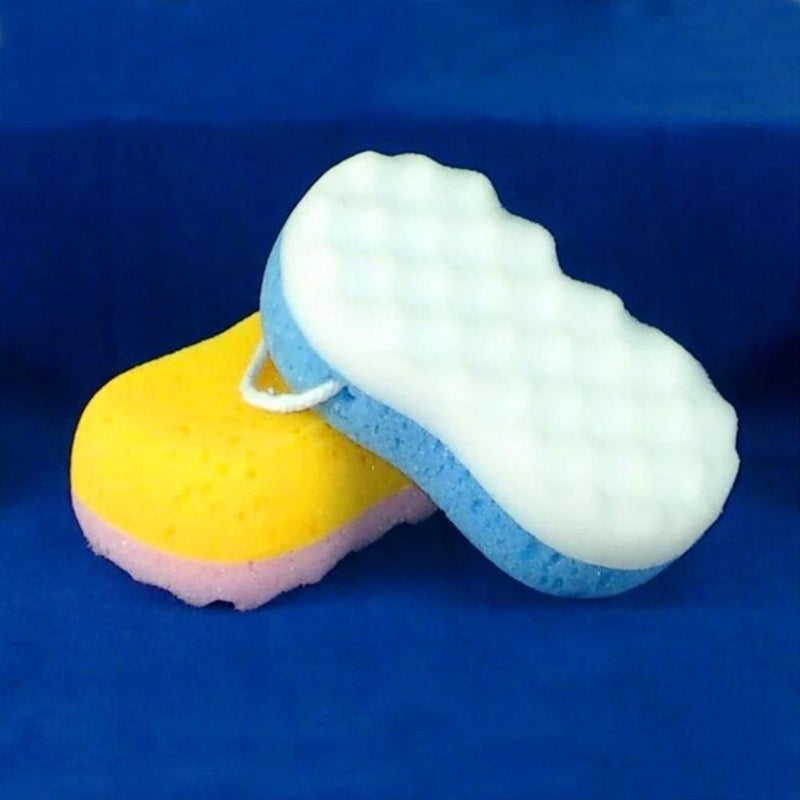 Random Color Comfortable Bath Sponge Body Scrubber Exfoliating Shower Ball - Image 4