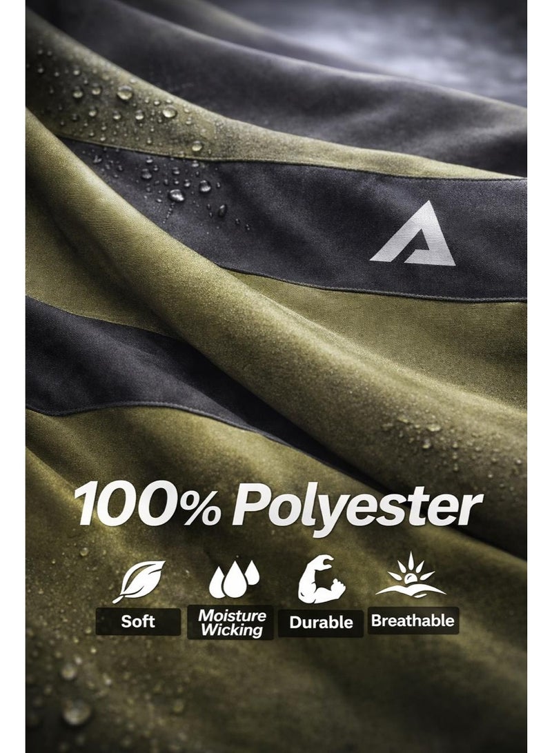 Saif Collection Regular Fit Crew Neck T-Shirt with Comfortable Trousers (Practical Activewear Set) | Co-Ord Set - Image 2