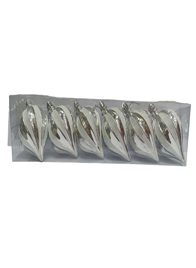 6pcs Christmas Decoration Tree Hanging Ornaments Layout For Decoration - Image 4