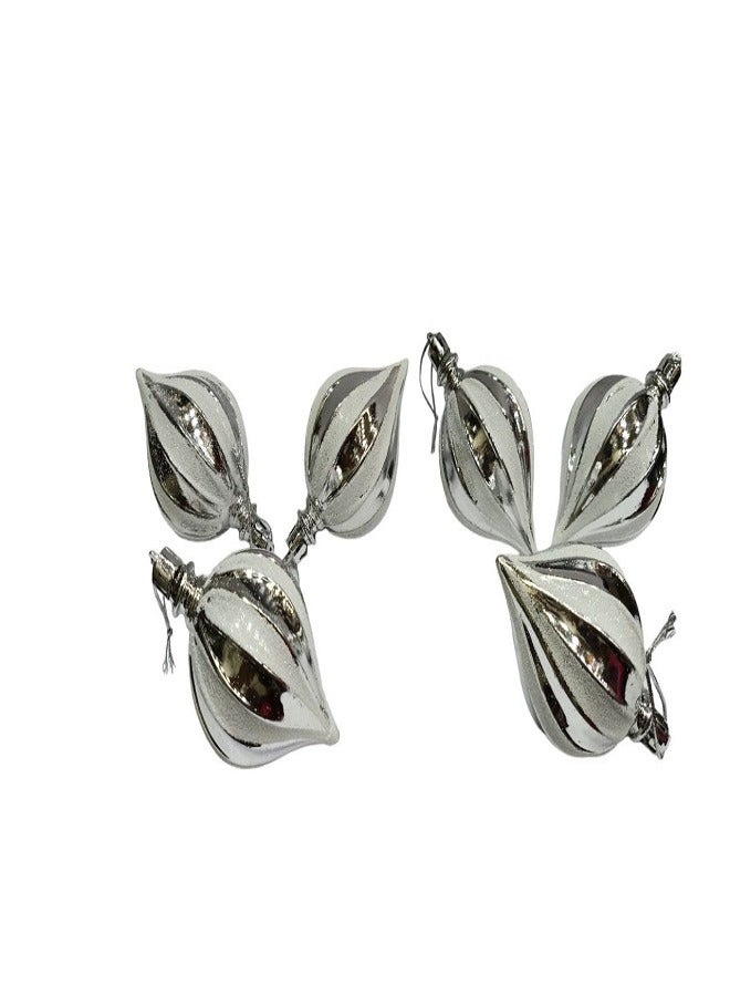 6pcs Christmas Decoration Tree Hanging Ornaments Layout For Decoration - Image 2