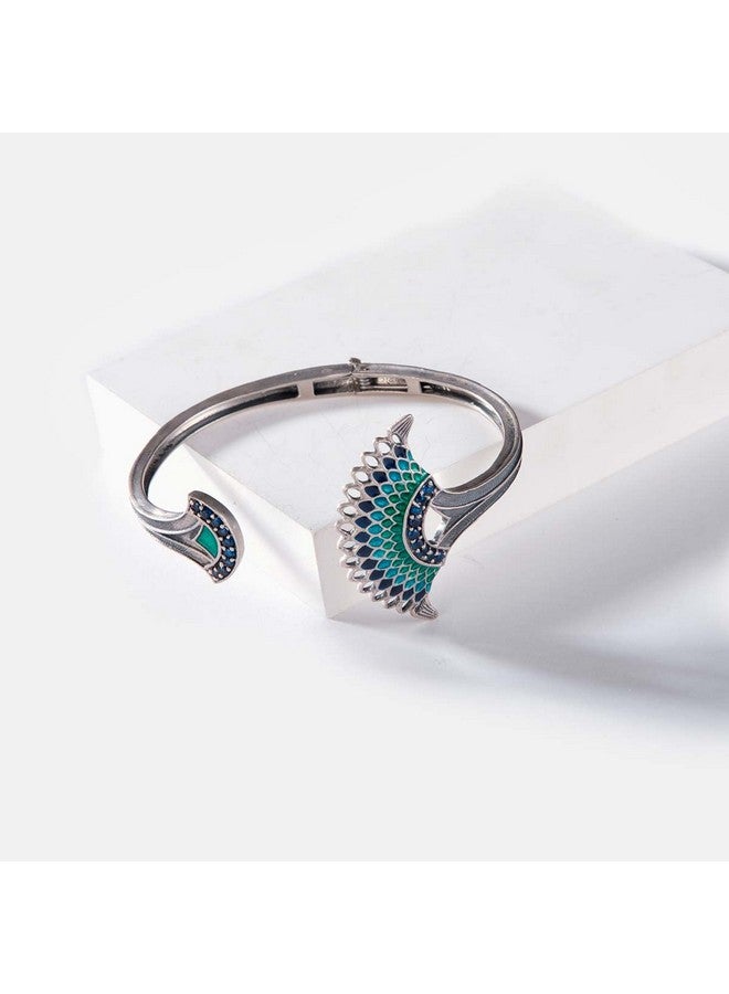 Shaya by CaratLane Oxidised Owning My Clumsy Nature Bracelet in 925 Silver for women - Image 4