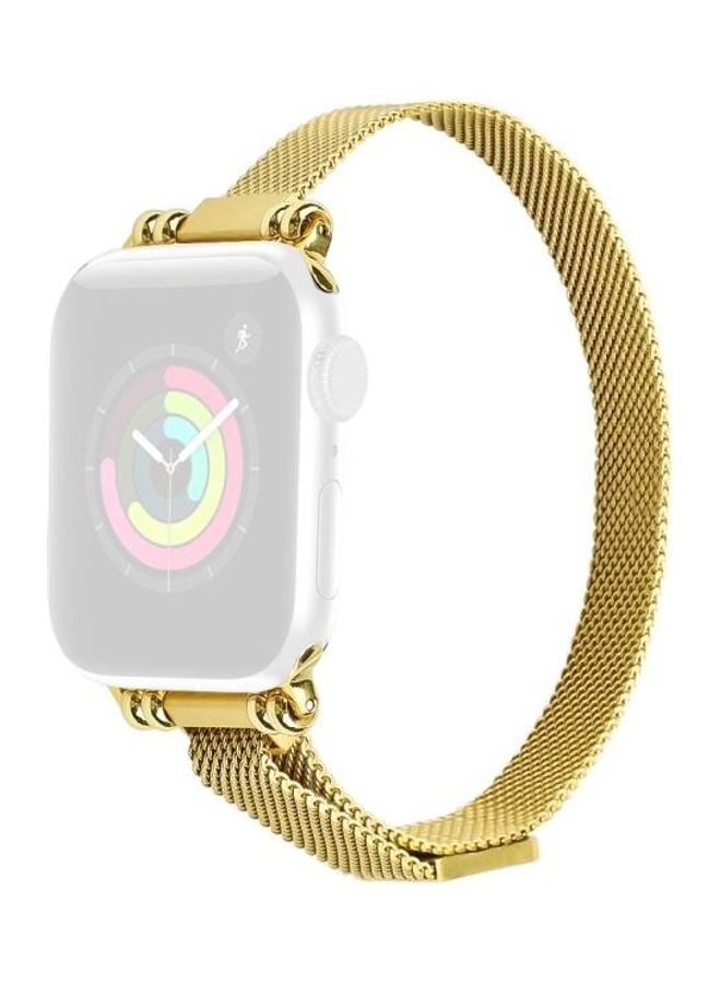 Loquat Replacement Strap For Apple Watch Series Gold - Image 1
