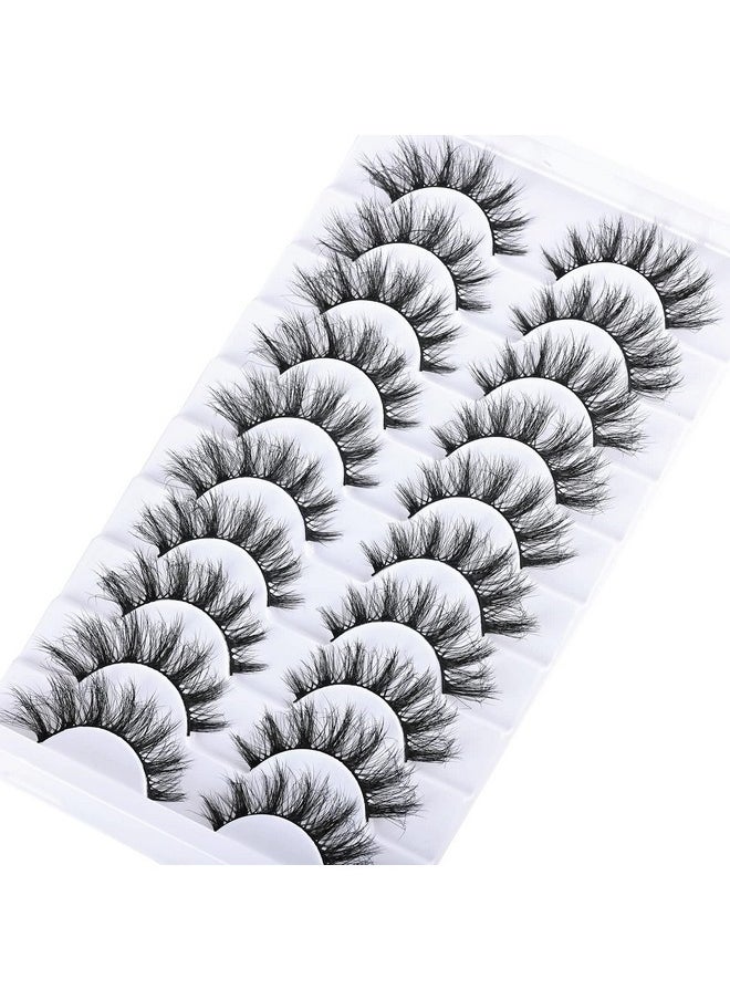 Natural Lashes Short False Eyelashes Wispy Mink Eye Lash Fluffy Wispies Eyelash Natural Look 10 Pairs Fake Lashes Pack Volume Lash Strips Pestañas - pzsku/ZEBB0FEFE28B22FD2E974Z/45/_/1734437909/8024a0a0-361f-4a79-a5ab-af62e150ccfa