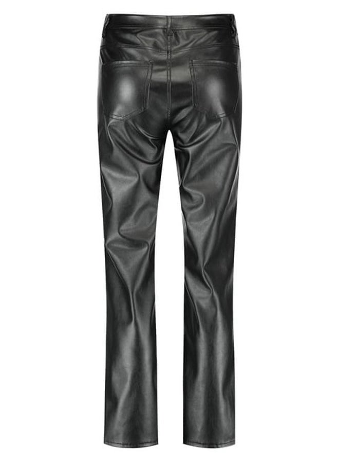 GERRY WEBER بنطلون جلد صناعي بطول 3/4 بقصّة مستقيمة  - Image 3