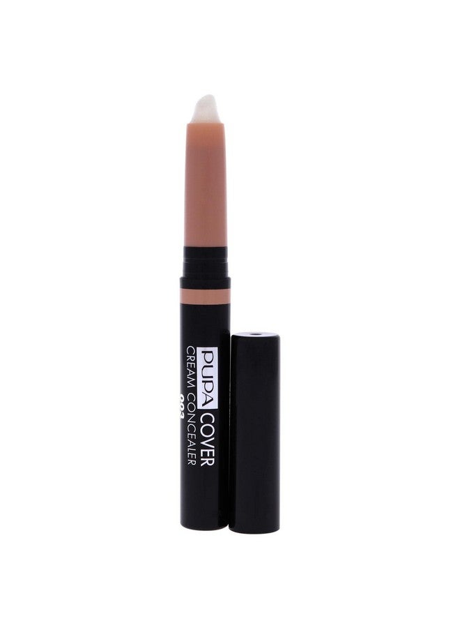 PUPA Milano Cover Cream Concealer Offers Light To Medium Coverage Corrects Dark Circles And Imperfections Blendable Formula Enriched With Vitamin E Neutralizes Skin 003 Dark Beige 0.08 Oz - Image 3