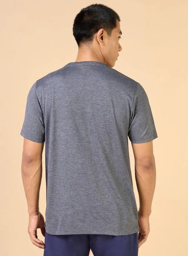 Cult Men Black Graphic Print COMFORtech T-Shirt