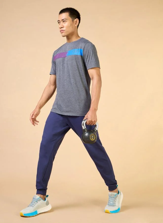 Cult Men Black Graphic Print COMFORtech T-Shirt