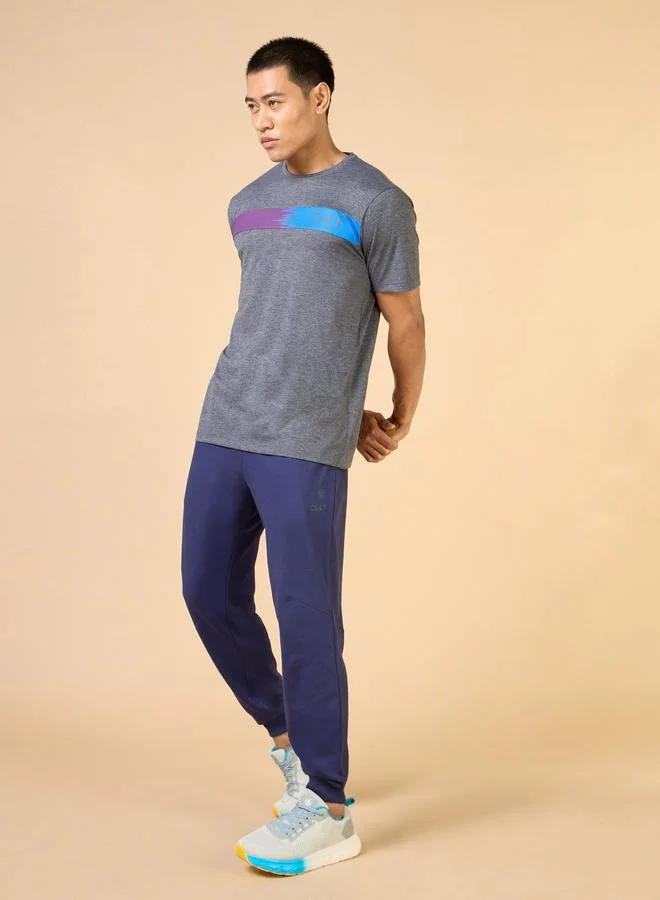 Cult Men Black Graphic Print COMFORtech T-Shirt