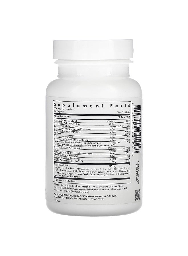 Michael's Naturopathic Michael's Naturopathic, Teen Boys Multivitamin, 60 Vegetarian Tablets - Image 2