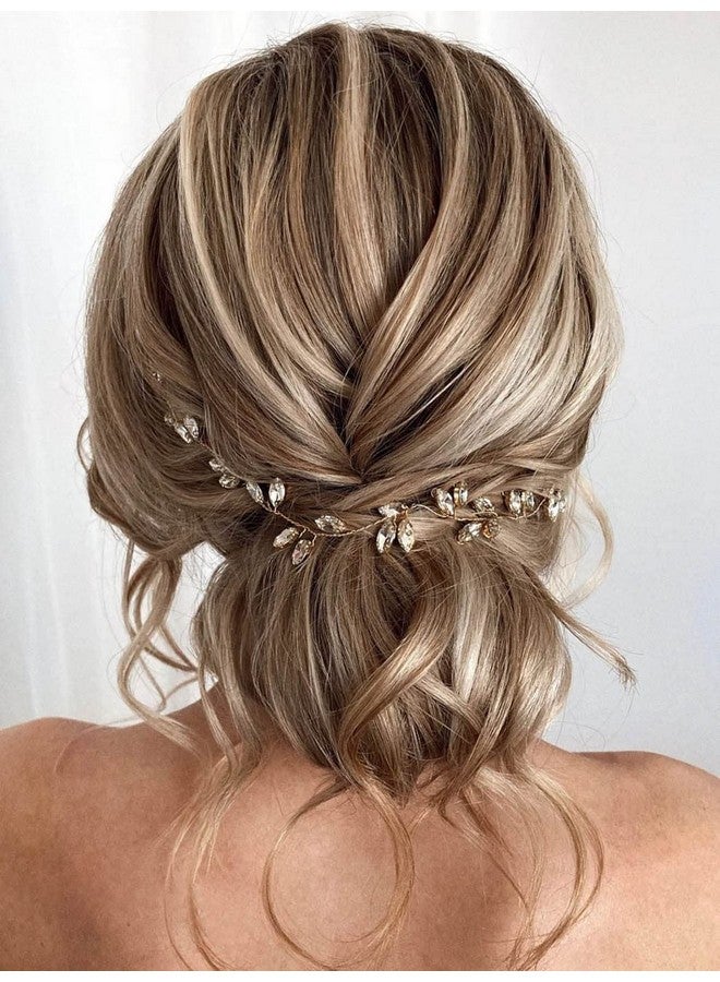 JAKAWIN Akawin Bride Rhinestone Wedding Hair Vine Crystal Hair Piece Bridal Headpiece Hair Accessories For Women And Girls Hv190 (1 Silver)  - Image 1