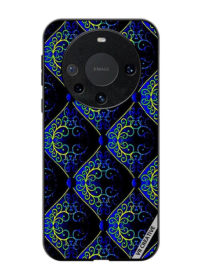 VR CREATIVE Protective Case Cover For Huawei Mate 60 Pro Plus Fractal Abstract Design Multicolour - Image 1