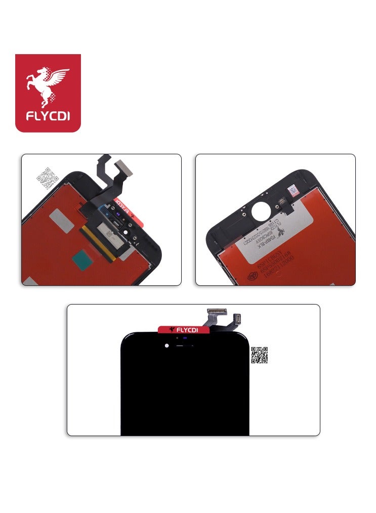 فلاي سي دي اي  FLYCDI For iPhone 6S Plus INCELL Black, LCD Display Screen Replacement Kit with Installation Tools, High Brightness, Wide Color Gamut, Mobile Phone Repair Parts - Image 4