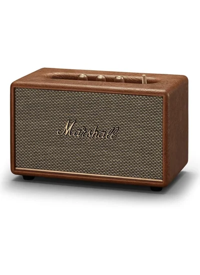 مارشال Acton III 60W Premium Home Wireless Speaker with Bluetooth 5.2 and Multiple Inputs - Enjoy signature Marshall sound | (Brown) Brown