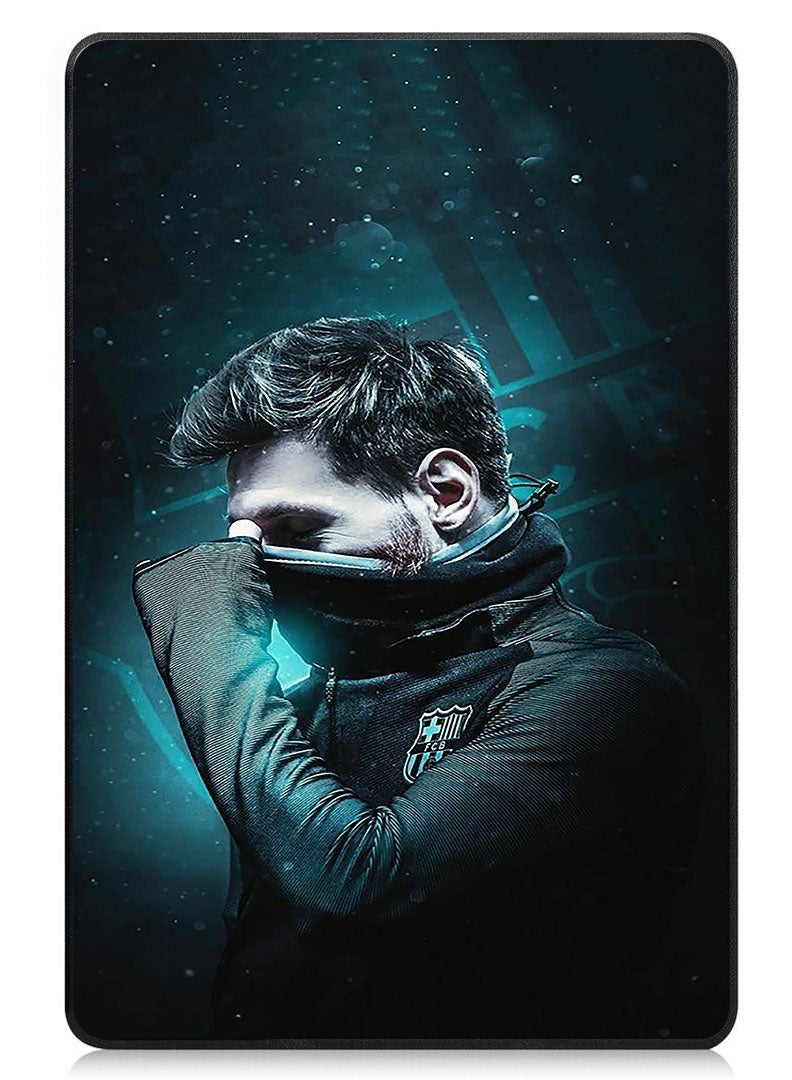 Theodor Protective Flip Case For Apple iPad Pro 11 (2024) With Trifold Stand Auto Wake Sleep Shockproof Cover Messi 3 - Image 1