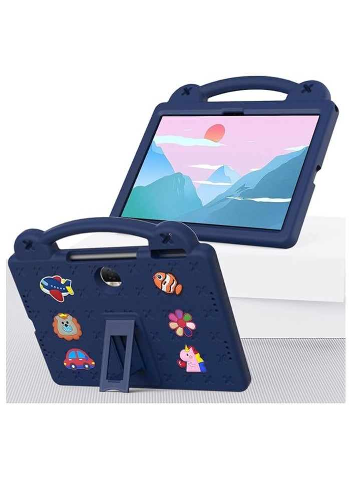 erorex Tablet Case for Honor Pad 9 2023 12.1 inch, Kids Friendly Universal Lightweight Shockproof Protective Case with Shoulder Strap & Stand Handle (blue) - Image 5
