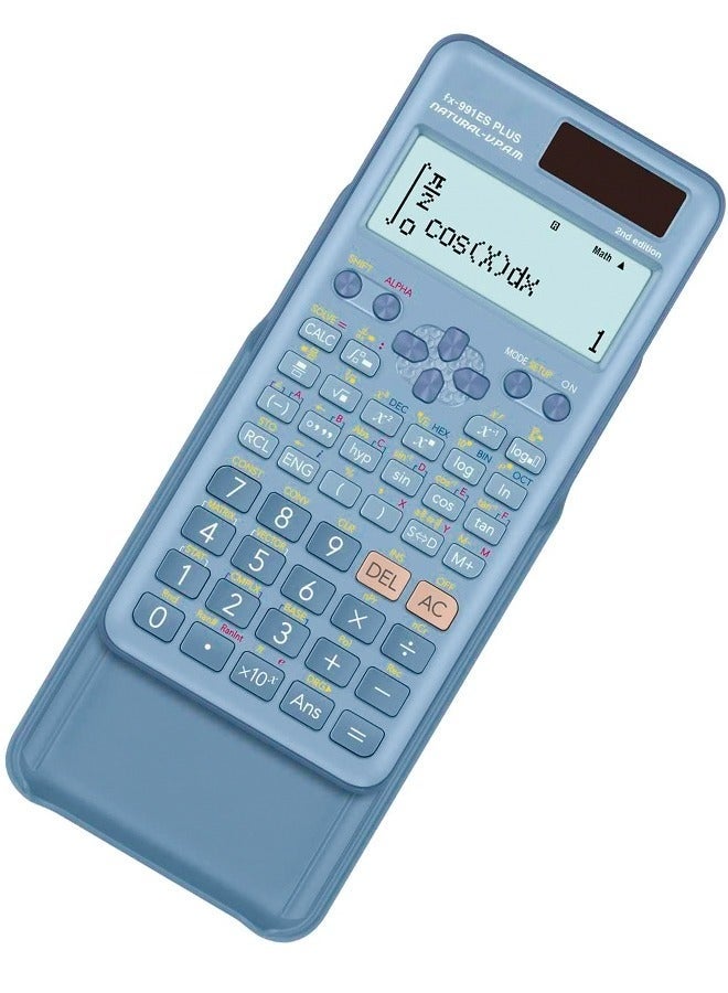 Fx-991Es Plus 2025 Edition Scientific Calculator Blue - Image 2