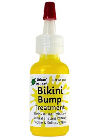 Urban ReLeaf Urban ReLeaf Bikini Bump Treatment ! Shrink & Heal Irritation. Natural Shaving Remedy, Soothe & Soften Bumps, Scars, Ingrown Hairs, Razor Burn. Lighten Dark Spots. Made in USA. 