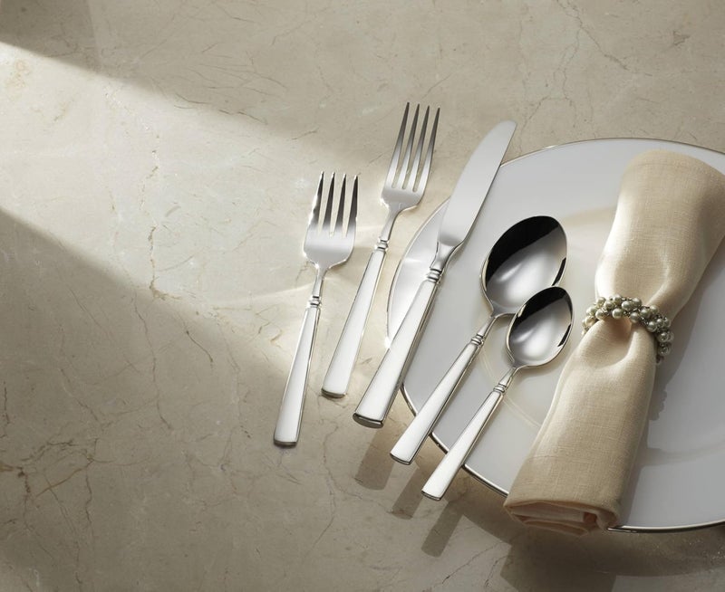 ONEIDA Easton Fine Flatware Teaspoons, Set of 4 , 18/10 Stainless Steel, Silverware Set, Dishwasher Safe - Image 4