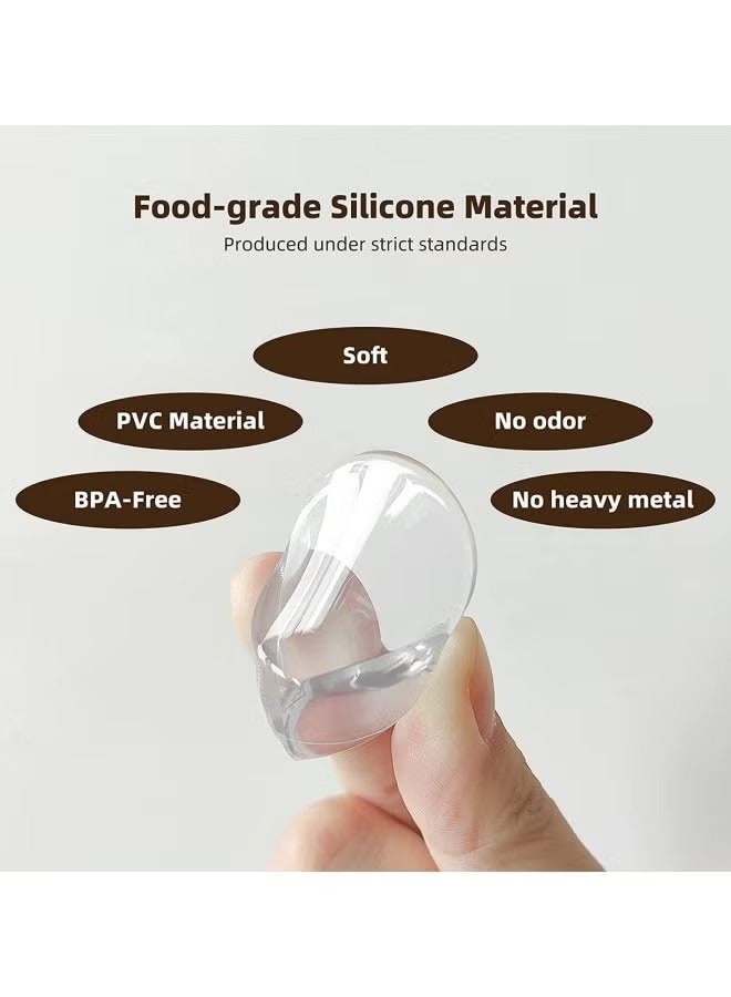 18 pcs Corner Protector for Baby, Protectors Guards, Furniture Corner Guard & Edge Safety Bumpers, Baby Proof Bumper & Cushion to Cover Sharp Furniture & Table Edges, Clear and Transparent - Image 2