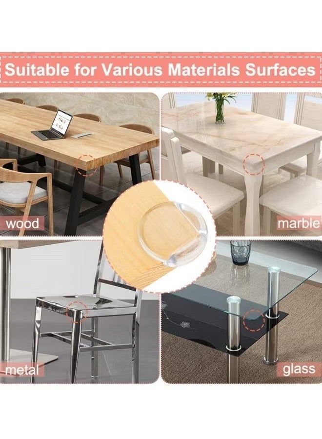 18 pcs Corner Protector for Baby, Protectors Guards, Furniture Corner Guard & Edge Safety Bumpers, Baby Proof Bumper & Cushion to Cover Sharp Furniture & Table Edges, Clear and Transparent - Image 5