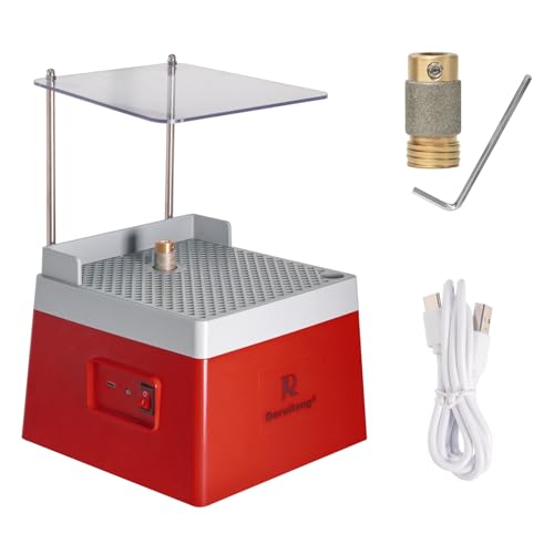 Deruilong Cordless Rechargeable Stained Glass Grinder Art Grinding Tool with 5/8" Grinding Bit - Image 1