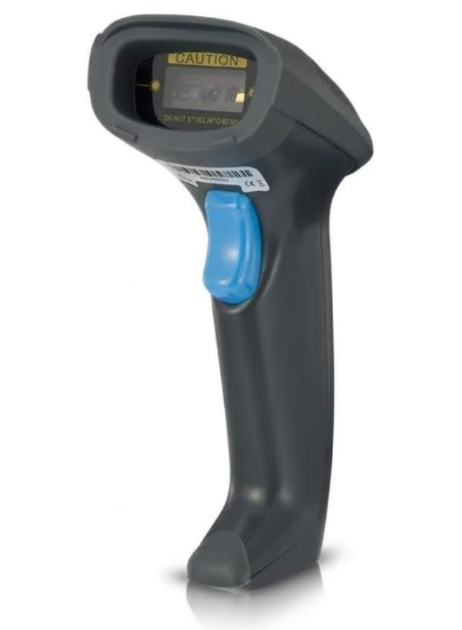 سيبل ماسح الباركود السلكي Syble XB-6258 ثنائي الأبعاد – قارئ QR والباركود عبر USB – مستشعر CMOS – توصيل وتشغيل مباشر – أسود - Image 1