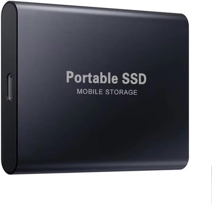 محرك أقراص صلبة خارجي محمول سعة 2 تيرابايت، أقراص SSD مصغرة، أقراص صلبة خارجية، محرك نسخ احتياطي للكمبيوتر، يدعم نقل البيانات عبر USB 3.1 إلى Type-C لأنظمة Windows XP وأجهزة الكمبيوتر المحمولة وMac. - Image 1