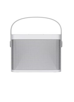 YS YS-219 Bluetooth Karaoke Speaker System with Dual Wireless Microphones – Powerful Portable Sound System with Deep Bass, Vocal Effects, USB/TF Playback, Rechargeable Battery for Outdoor Parties, Events & Gatherings  Silver  - Image 5