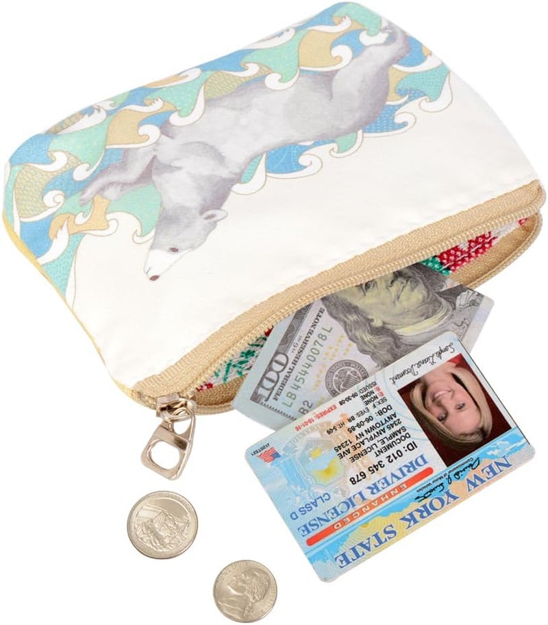 ARRIZO Women and Girls Cute Fashion Coin Purse Wallet Bag Change Pouch Key Holder - Image 5