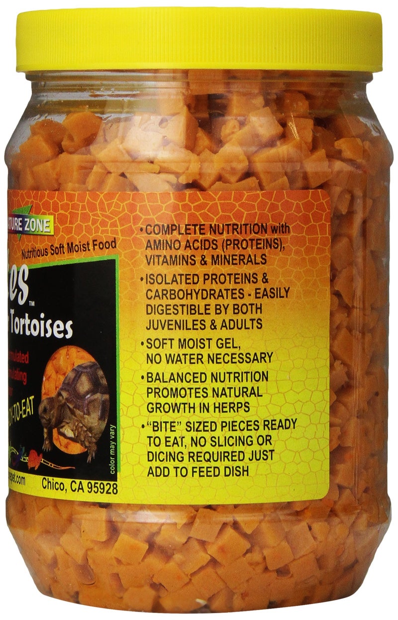 Nature Zone Bites for Tortoises, Soft Moist Food, 24 oz - Image 3