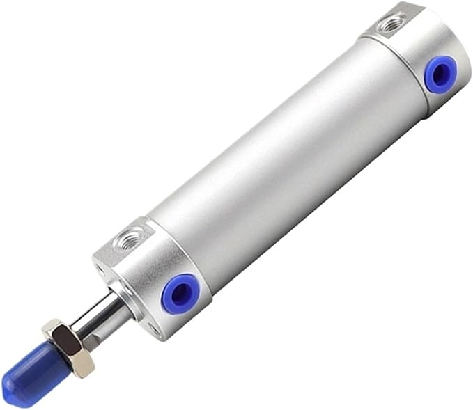 Mini Cylinder CG1BN25 25 Silver Bore Pneumatic Actuator - Image 1
