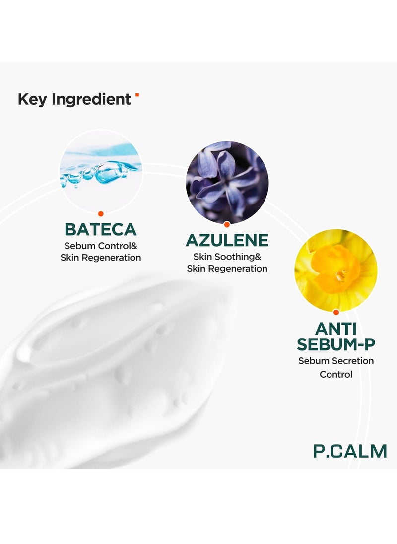 P.CALM P.CALM Underpore Facial Foaming Cleanser 250 ml | Vegan Deep Pore Cleansing Facial Wash for Sensitive Skin | Korean Skincare  - Image 2